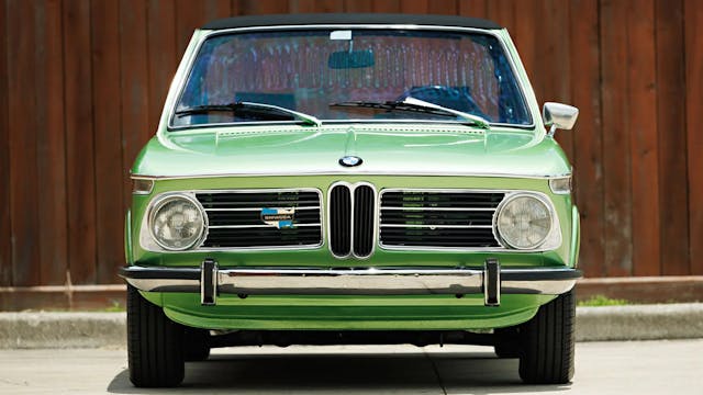 1973 BMW Baur 2002 Targa front