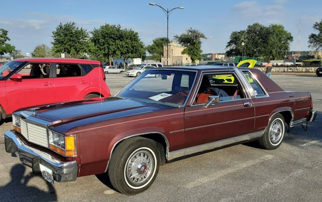 1980 Ford LTD Crown Victoria coupe front three-quarter