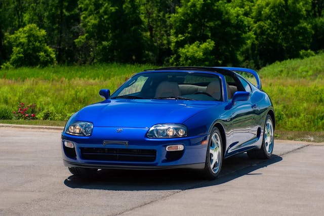 1997 Toyota Supra Turbo front three-quarter