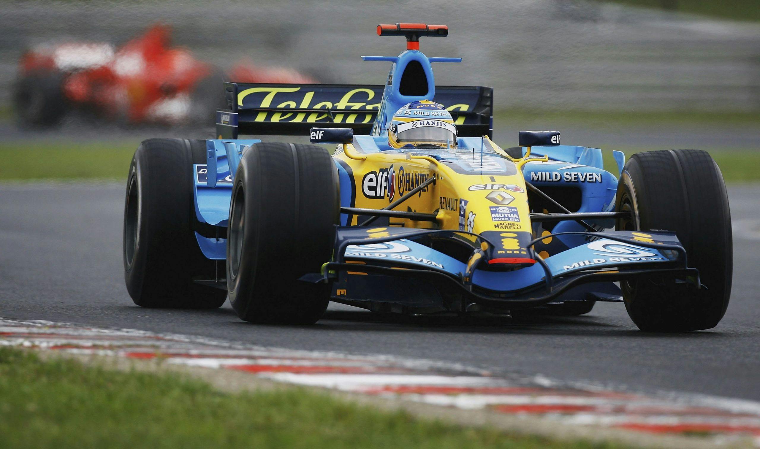 2006 F1 Grand Prix of Hungary Alonso racing action