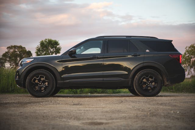 Ford Explorer Timberline side profile