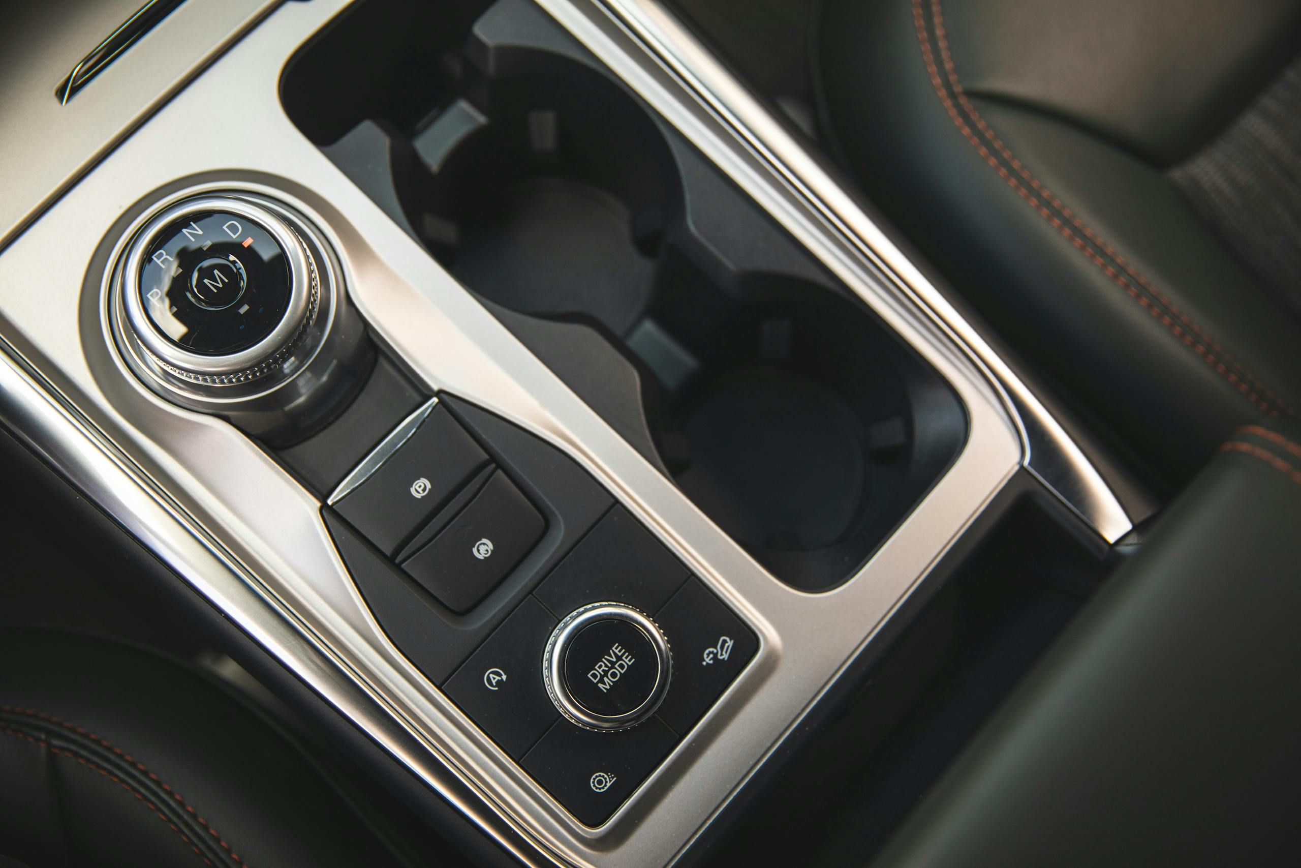 Ford Explorer Timberline interior center console controls