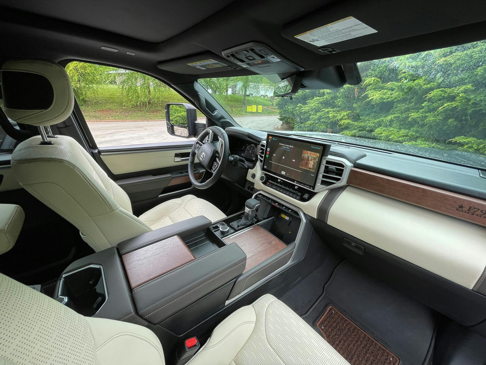 2022 Toyota Tundra 4×4 1794 Edition interior