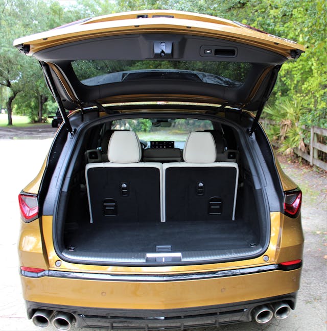 2023 Acura MDX Type S rear interior cargo area