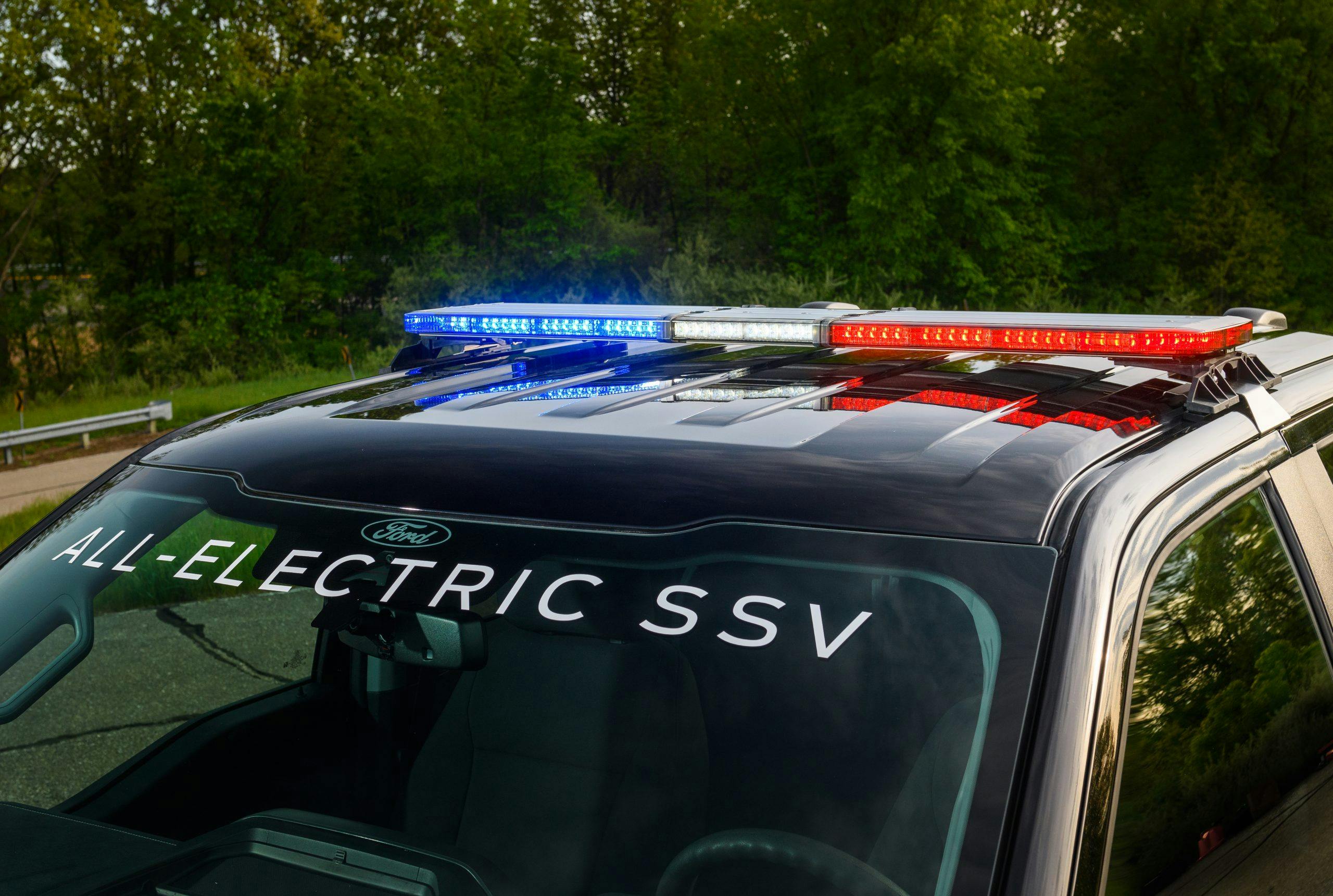 2023 F-150 Lightning Pro SSV police electric truck