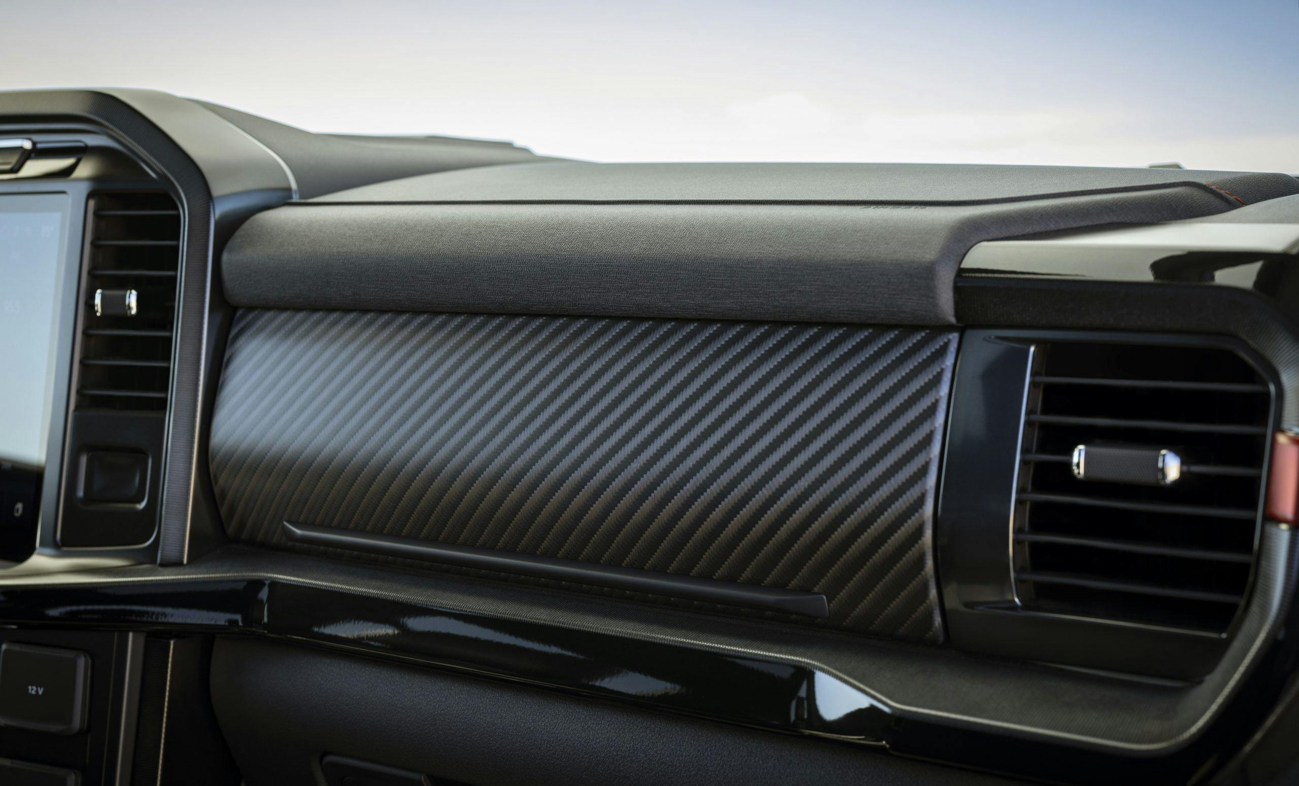 2023 Ford F-150 Raptor R interior carbon fiber