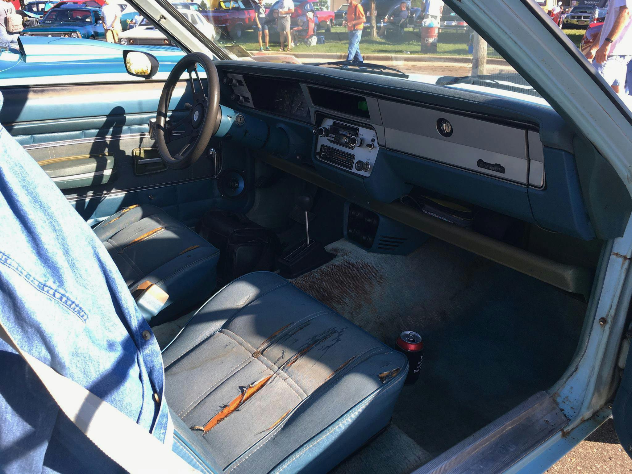 AMC Levis Gremlin interior worn