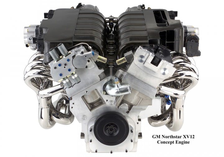 Cadillac Cien Concept Northstar XV12 engine