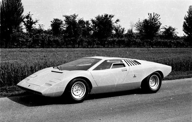 Countach 1971 Geneva Debut car