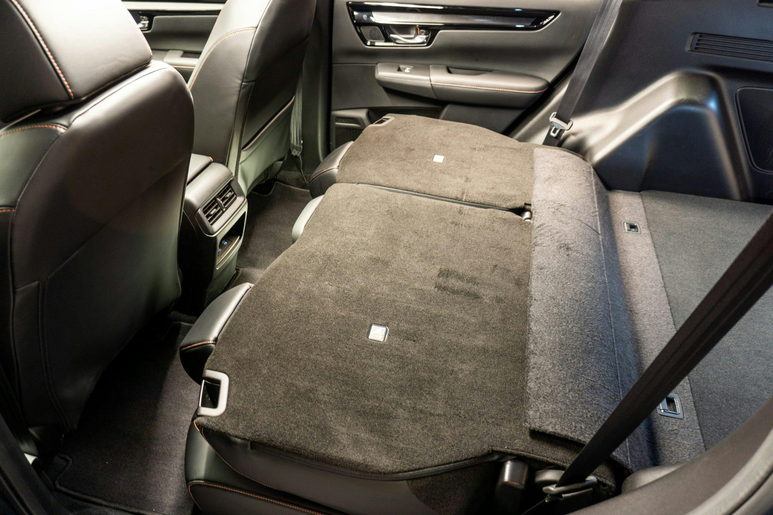 2023 Honda CR-V interior second row folded