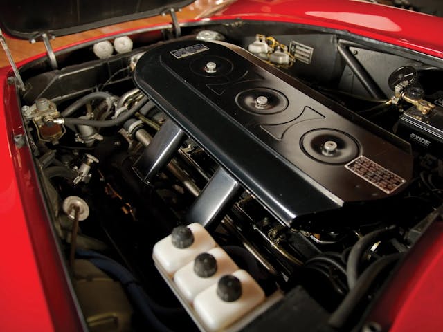 Derek Bell Ferrari 275 GTB/4 engine