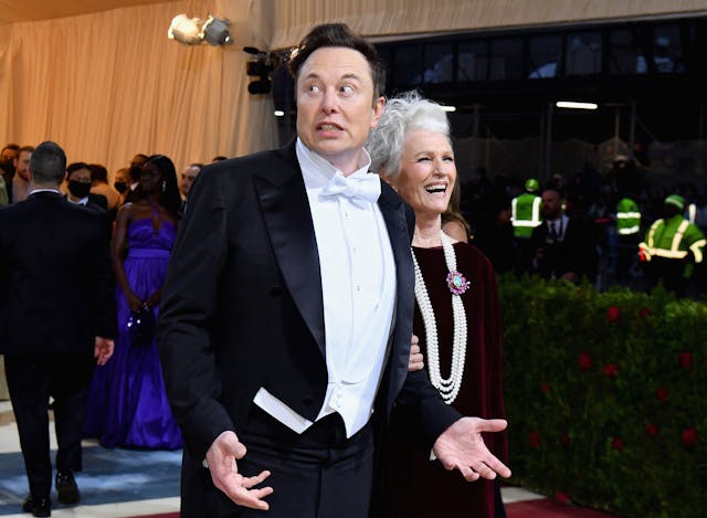 Elon Musk 2022 Met Gala