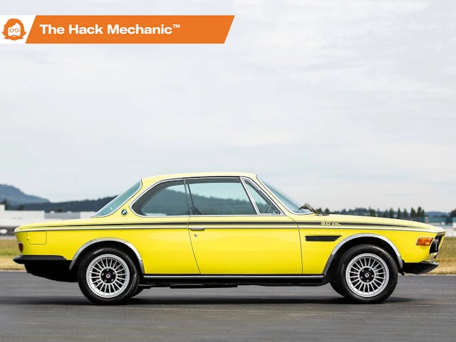 1973 BMW 3.0 CSL side profile