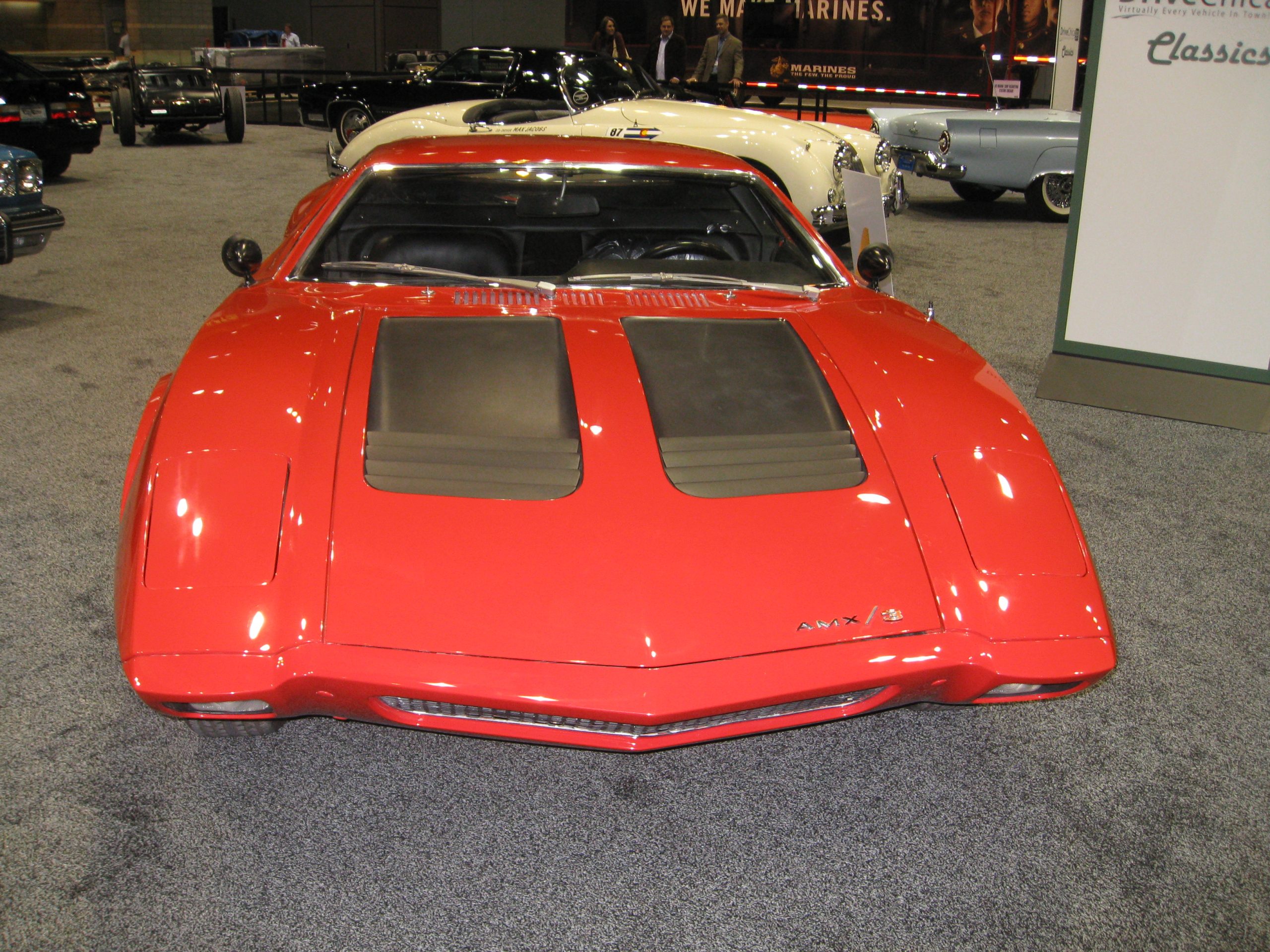 AMX/3 50 years before the C8 Corvette, AMC built a midengine supercar