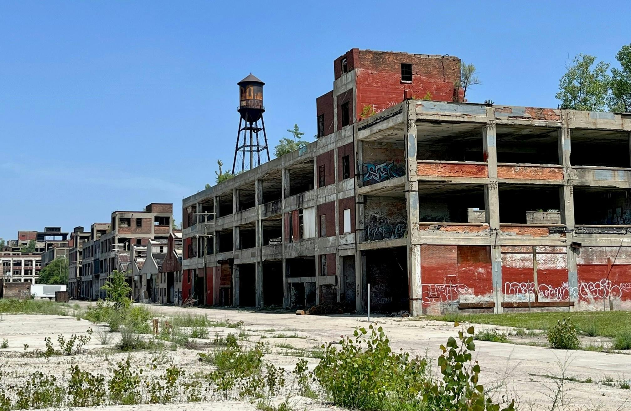 packard plant demolition contract detroit order july 2022