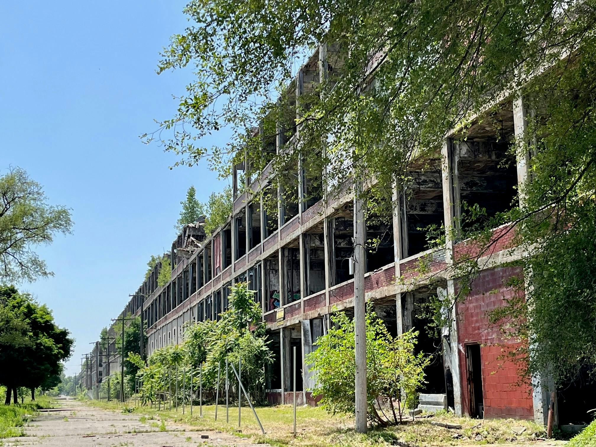packard plant demolition contract detroit order july 2022