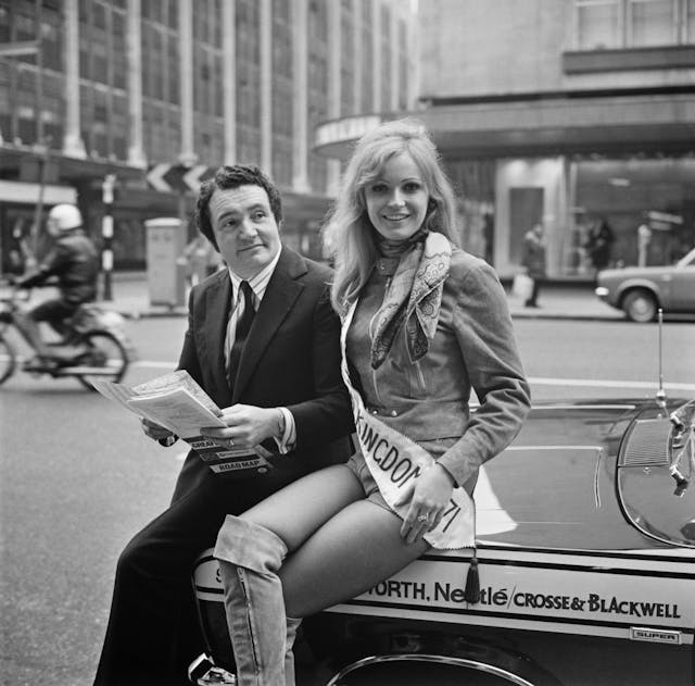 Paddy Hopkirk and Marilyn Ward