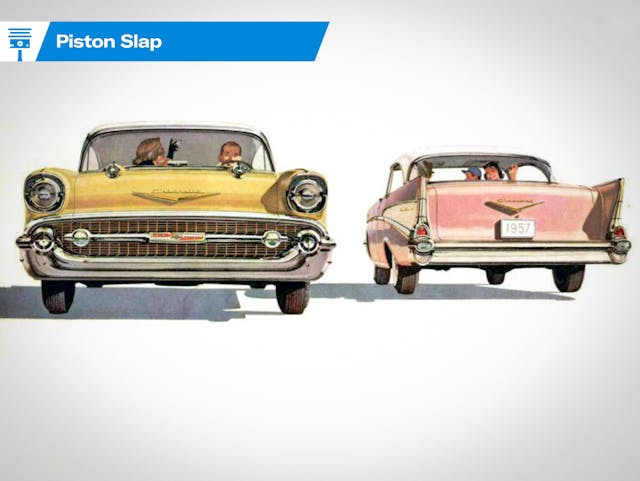 Piston Slap Advice 57 Chevrolet lede