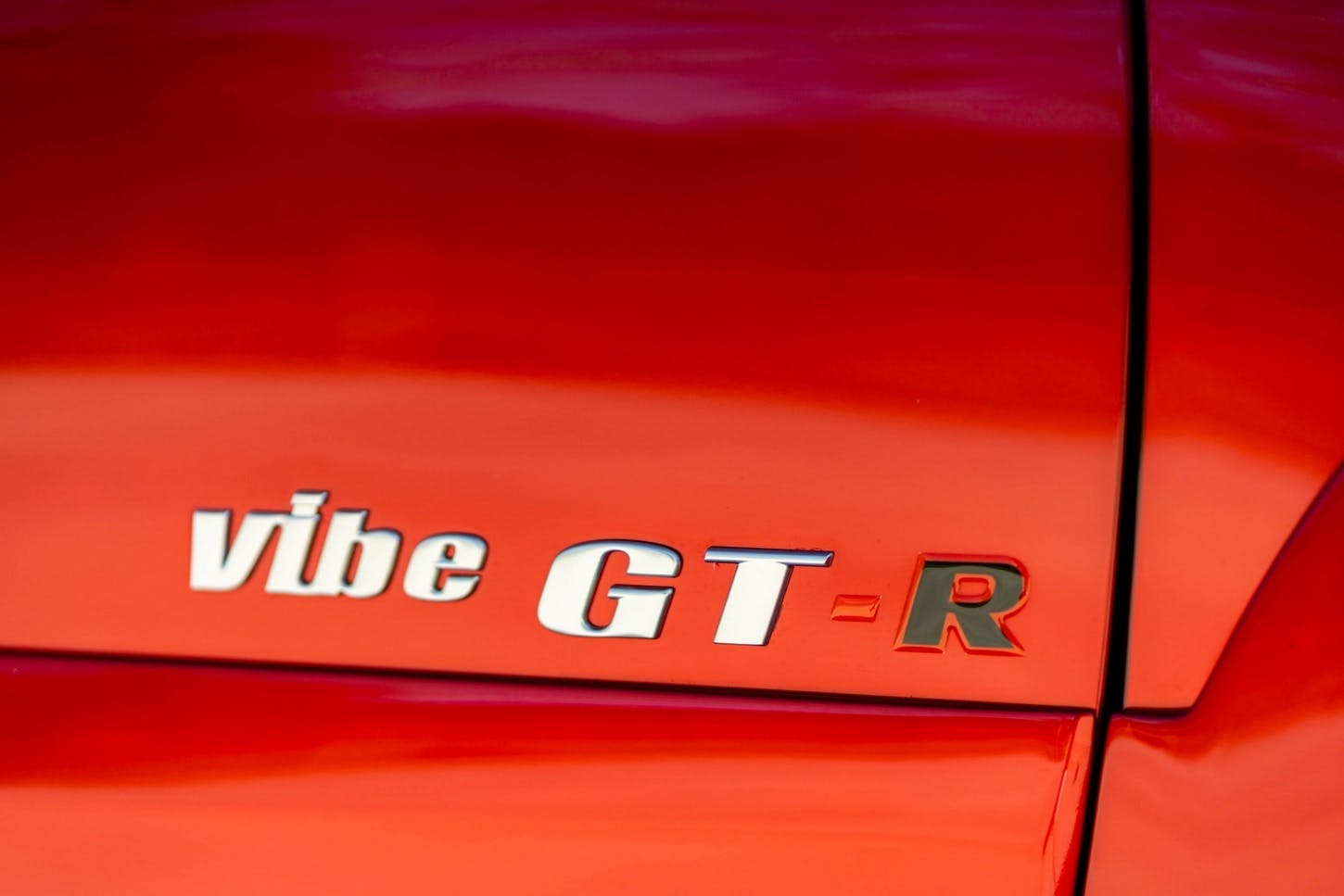 Pontiac Vibe GT-R custom badges