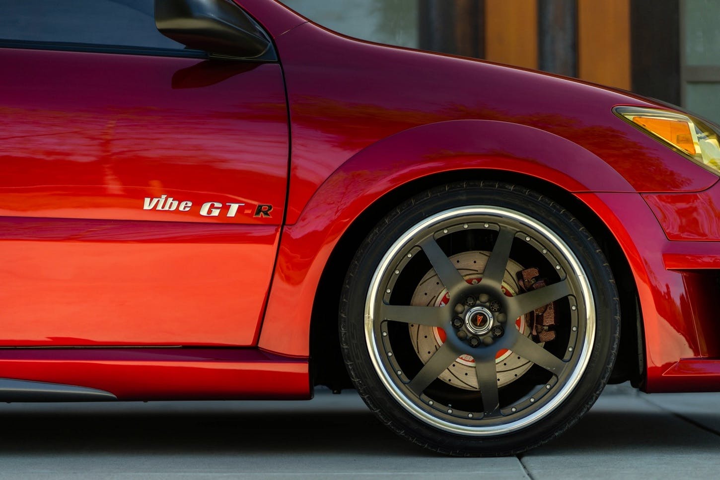 Pontiac Vibe GT-R custom wheel tire