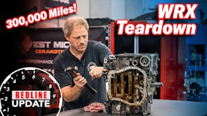 Disassembling our Subaru WRX engine: No instructions required | Redline Updates