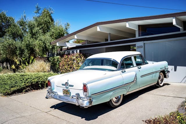 best car photography background backdrop mid-century