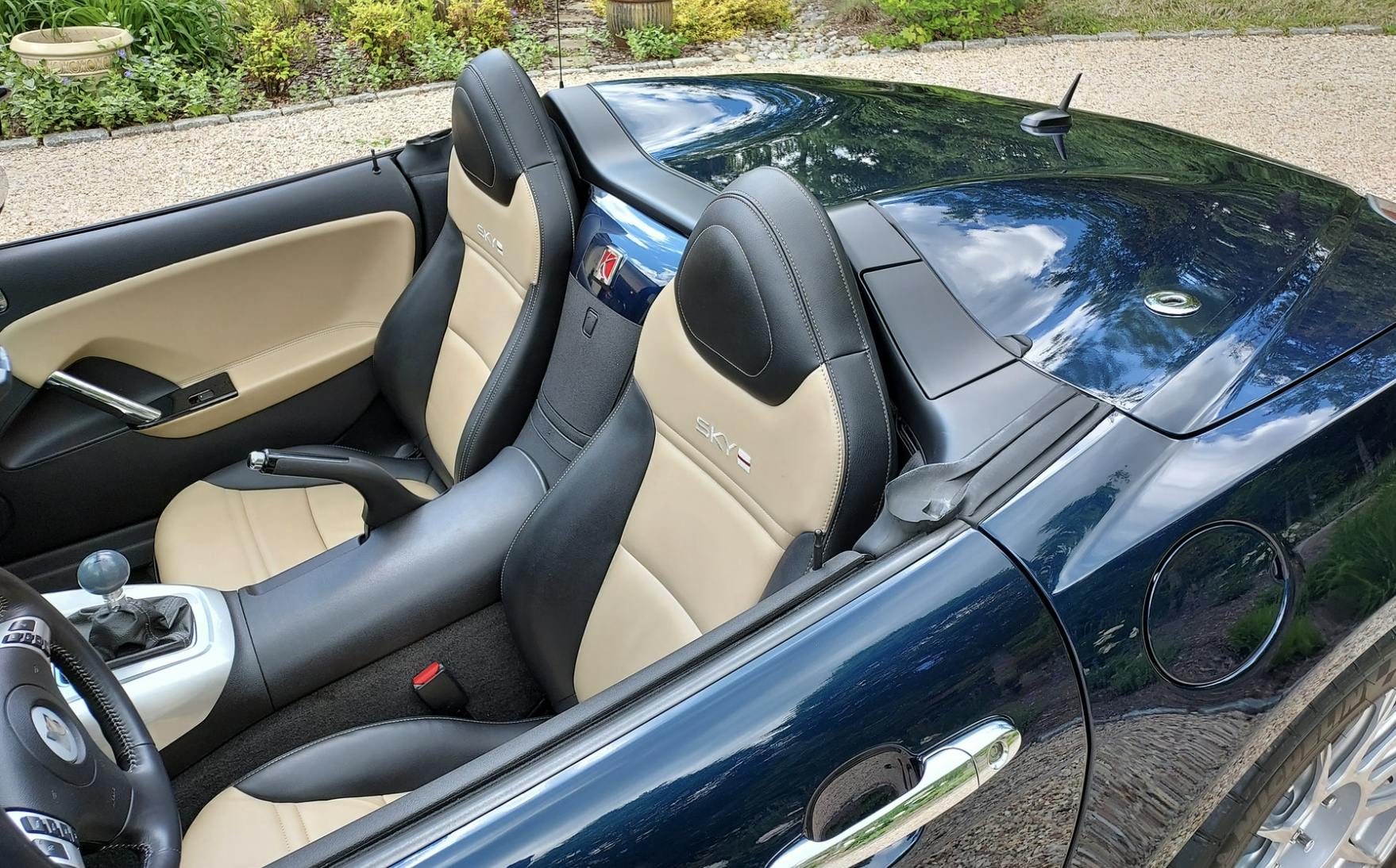 LS3 Saturn Sky Corvette interior