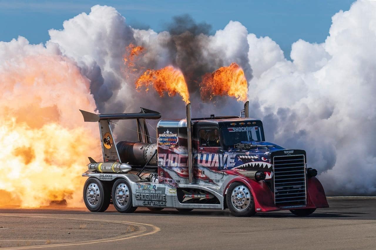 Shockwave, the legendary jet truck, crashes and claims life of driver