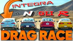Can the new Acura Integra keep up with its peers? Or the original Type R? — Cammisa’s Ultimate Drag Race Replay