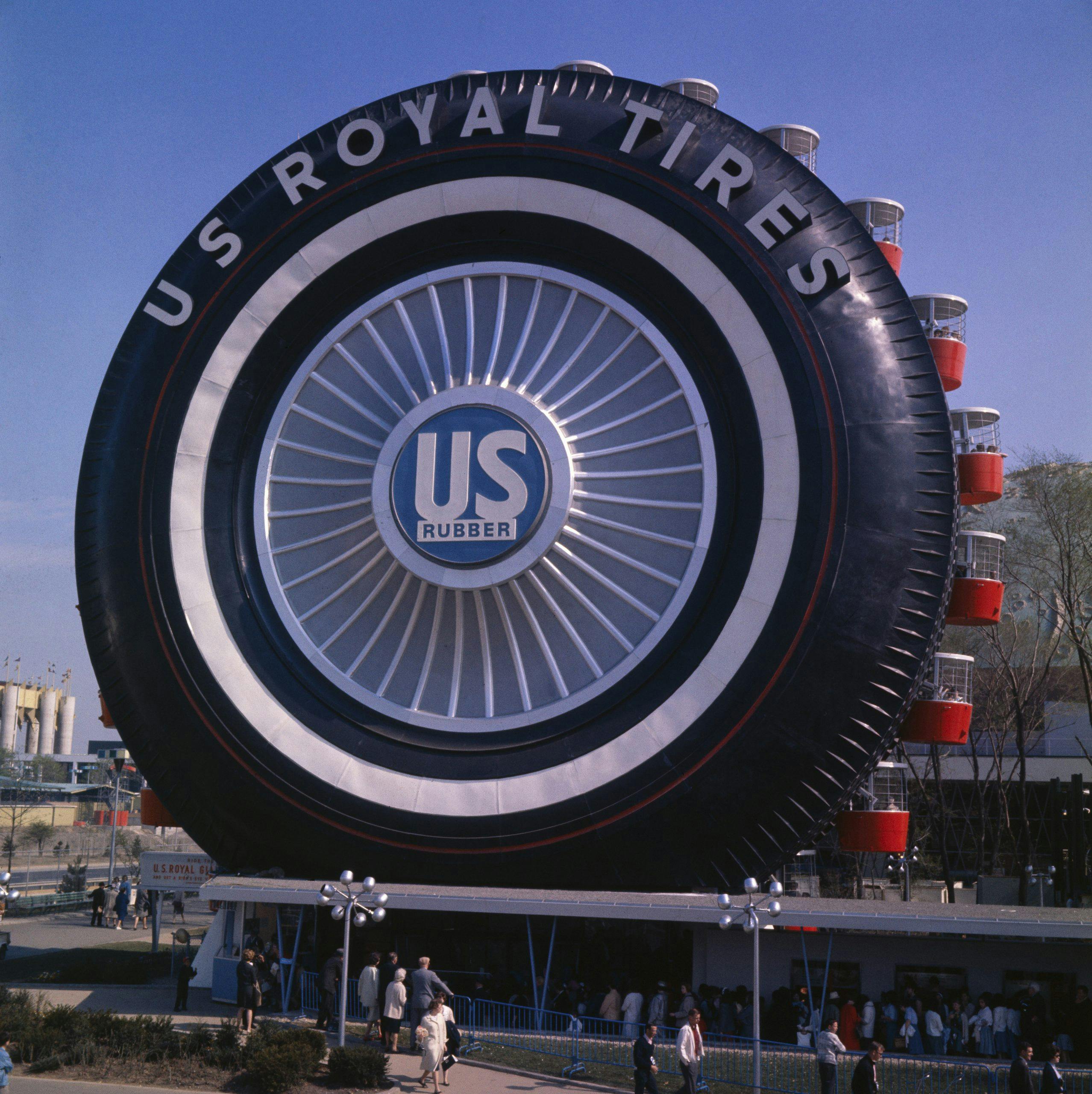 US Rubber Company Ferris Wheel 1964 Worlds Fair