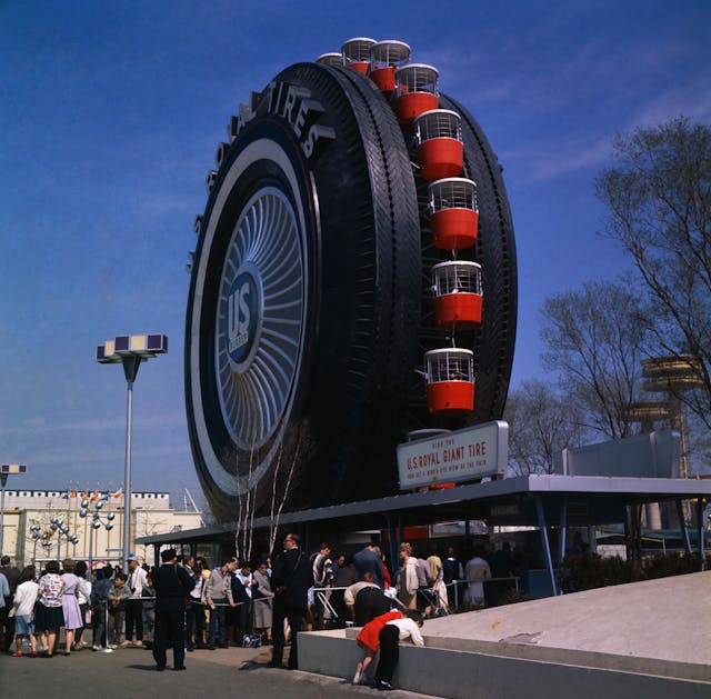 US Rubber Company Ferris Wheel 1964 Worlds Fair