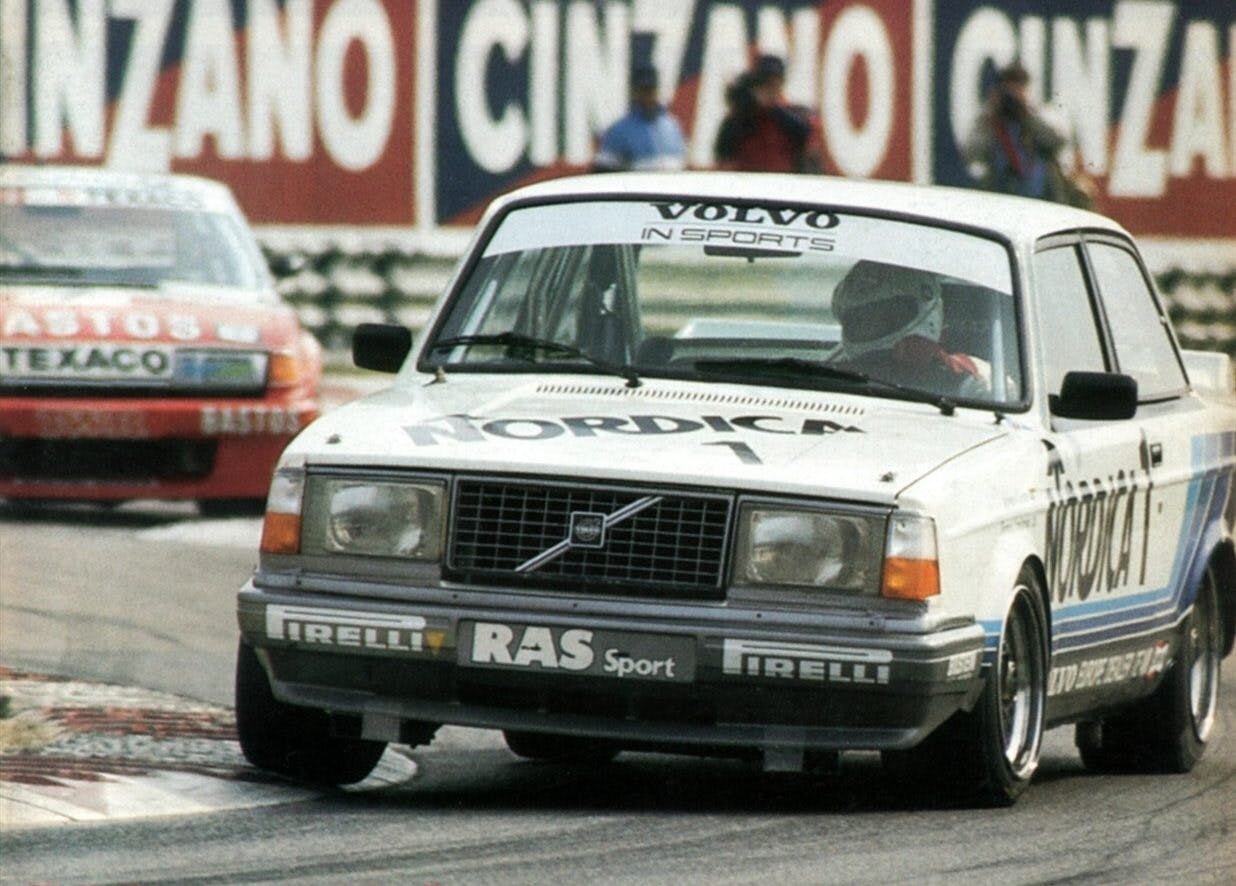 Volvo racing front closeup