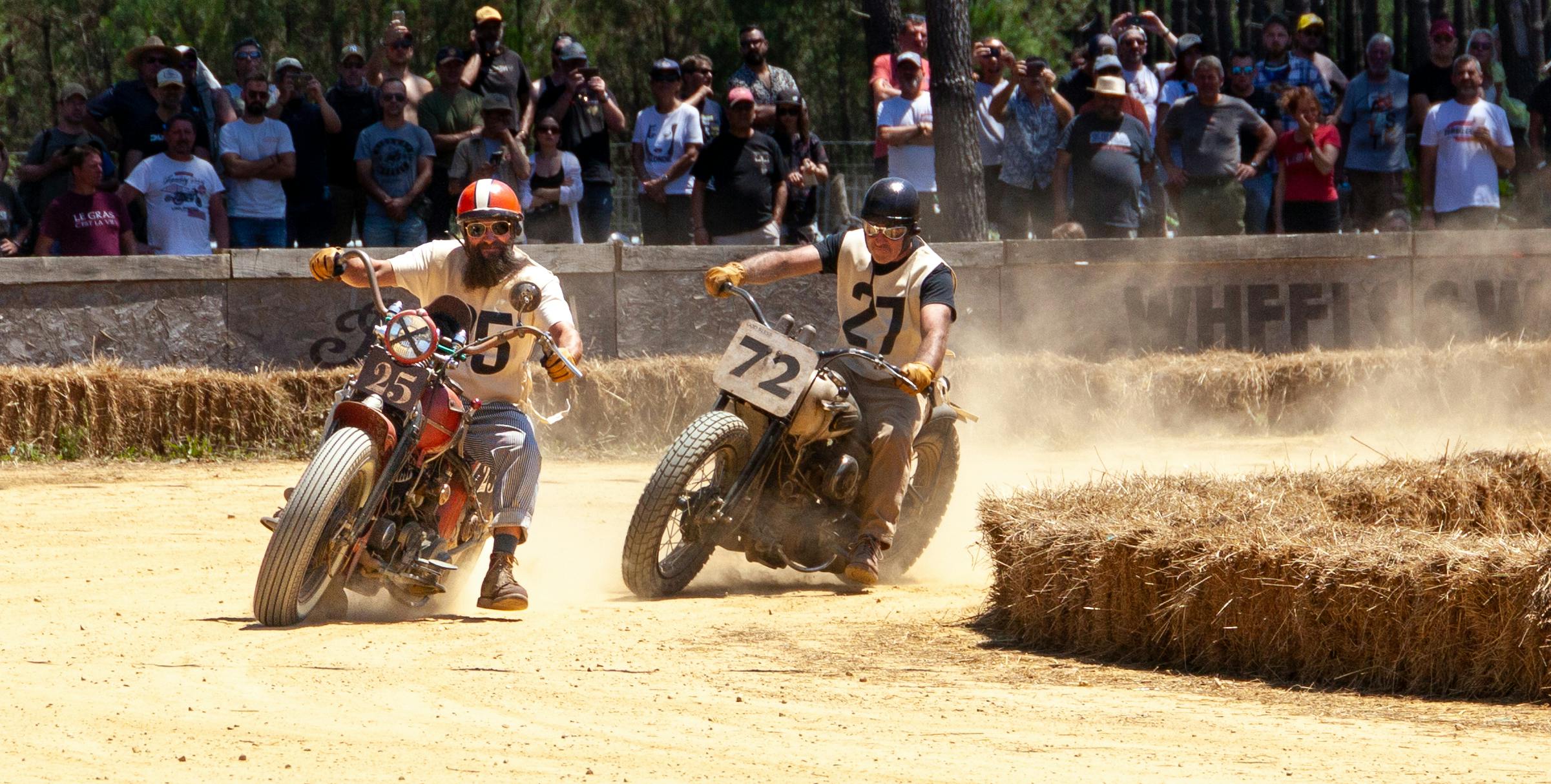 Wheels and Waves Motorcycle Racing Biarritz France