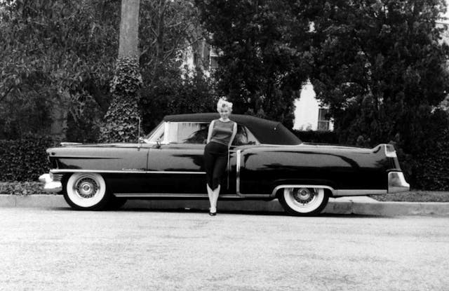 Marilyn Monroe 1954 Cadillac Series 62 convertible