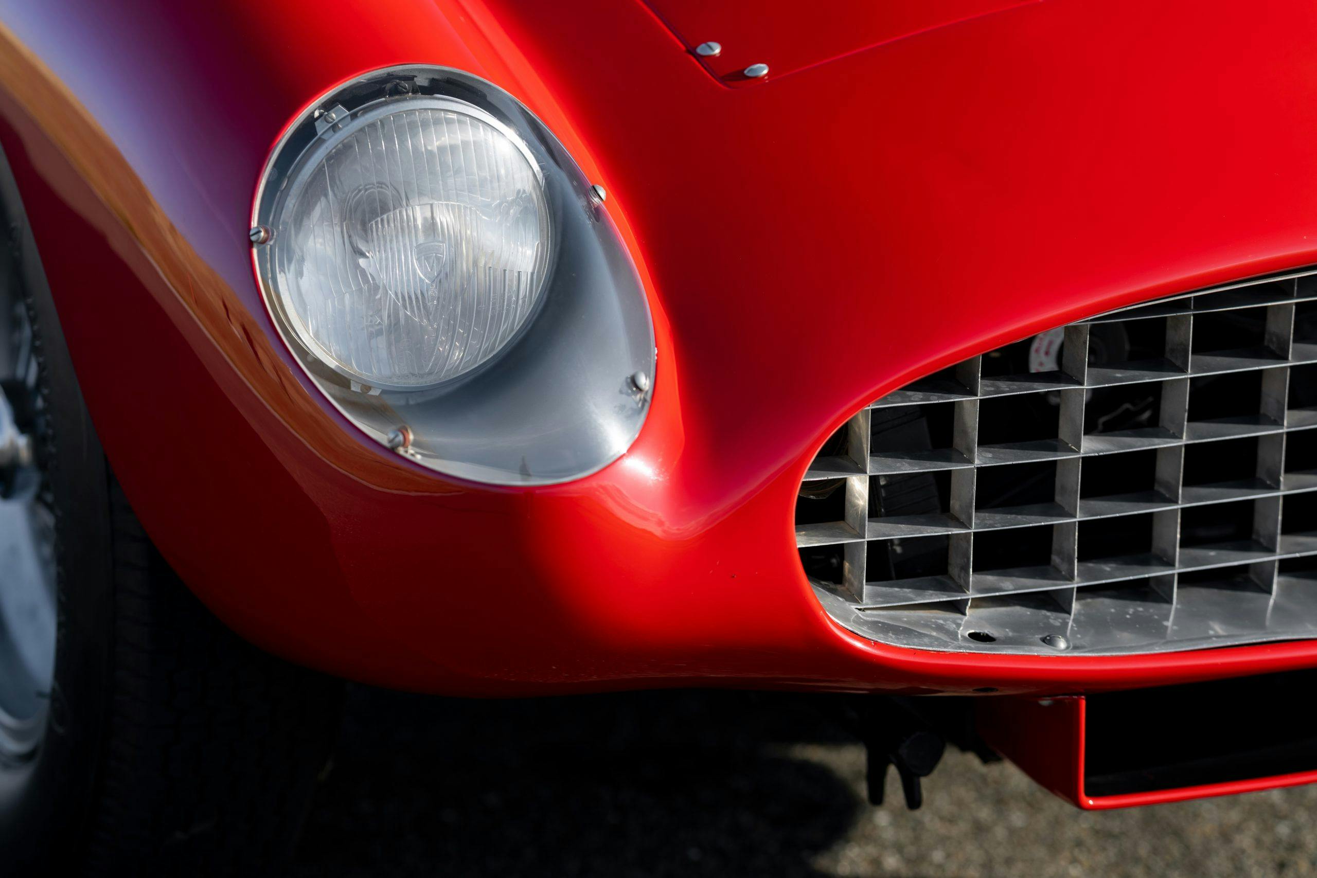 1955 Ferrari 410 Sport Spider headlight