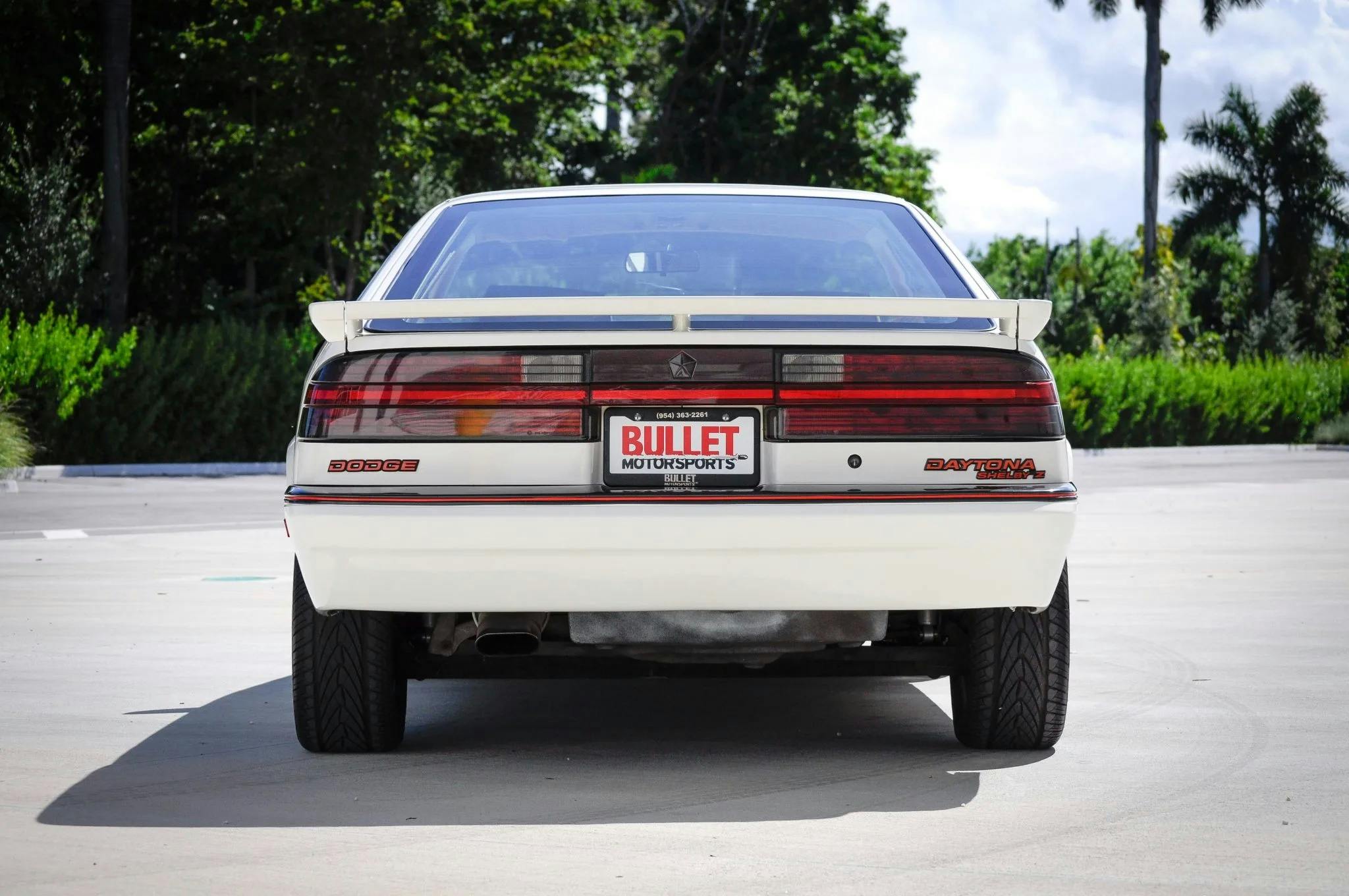 1987 Dodge Daytona Shelby Z rear