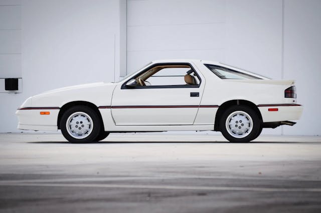 1987 Dodge Daytona Shelby Z side profile