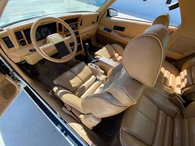 1987 Dodge Daytona Shelby Z interior