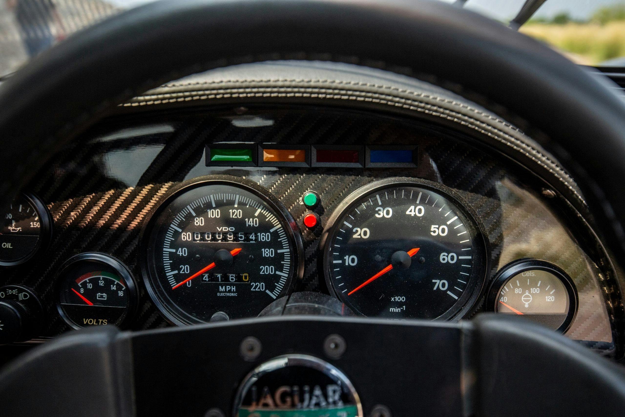 1991 Jaguar XJR-15 interior dash