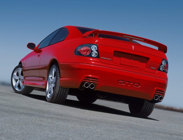 2006 Pontiac GTO rear three-quarter