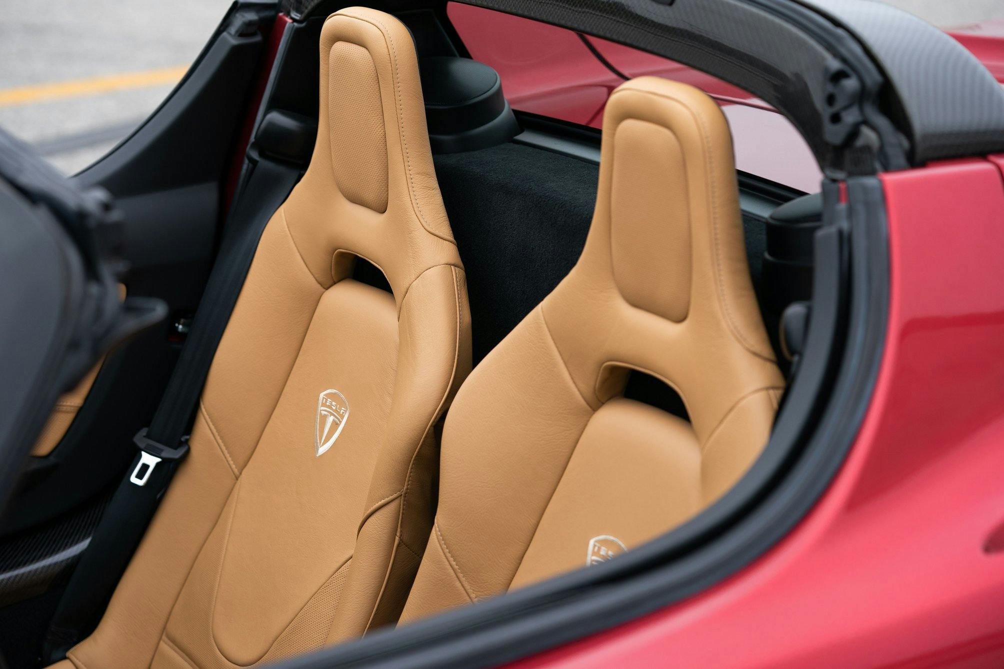 2008 Tesla Roadster interior seats