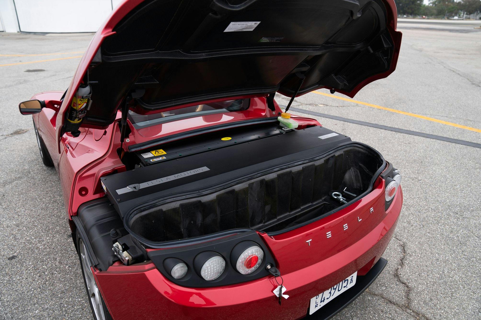 2008 Tesla Roadster trunk