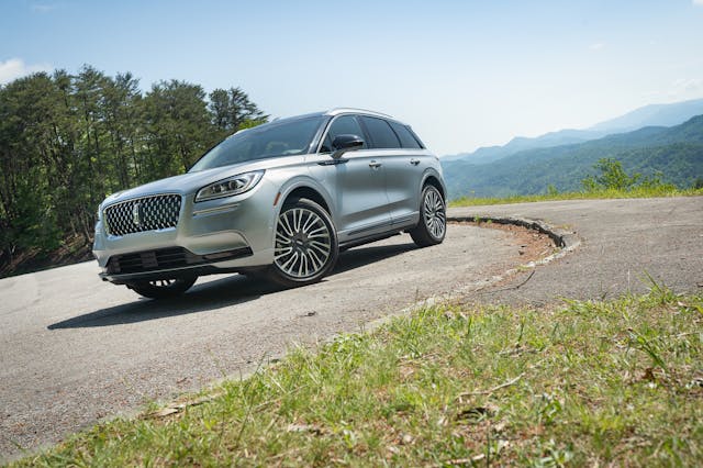 2021 Lincoln Corsair Plug-in Hybrid front three-quarter