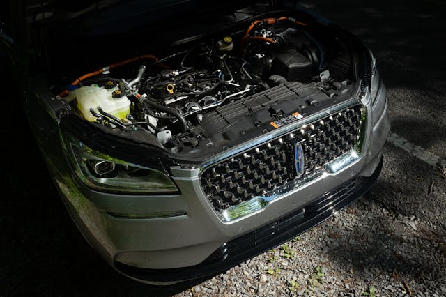 2021 Lincoln Corsair Plug-in Hybrid front end engine