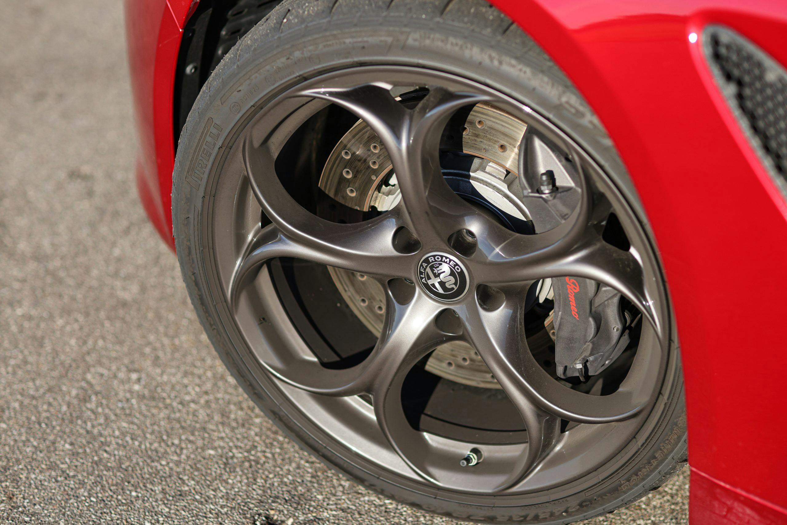 2022 Alfa Romeo Giulia Quadrifoglio wheel brake tire
