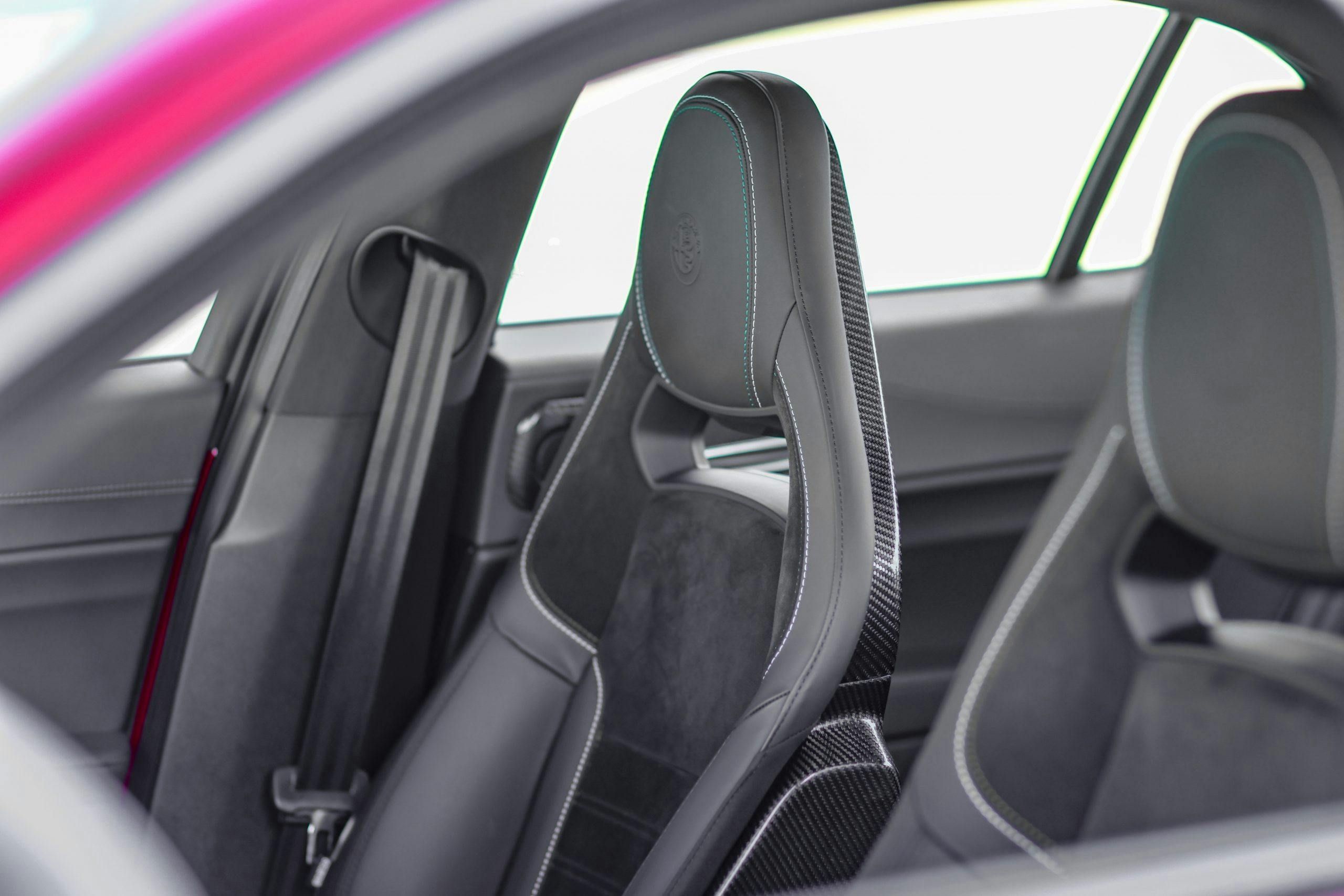 2022 Alfa Romeo Giulia Quadrifoglio interior seat headrests