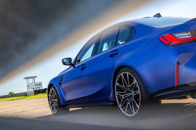 2022 BMW M3 Competition rear side