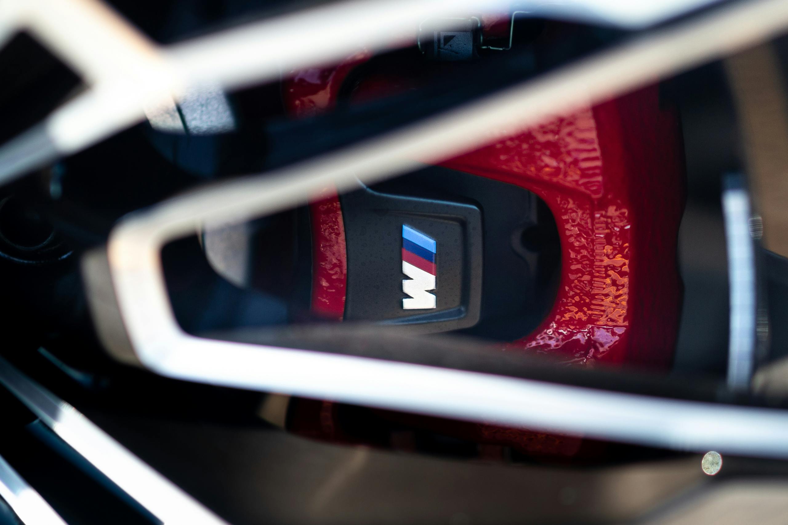 2022 BMW M3 Competition caliper detail