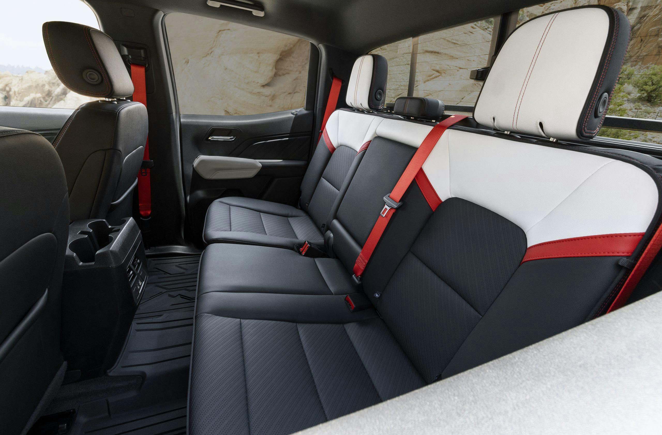 2023 GMC Canyon AT4X interior rear seats