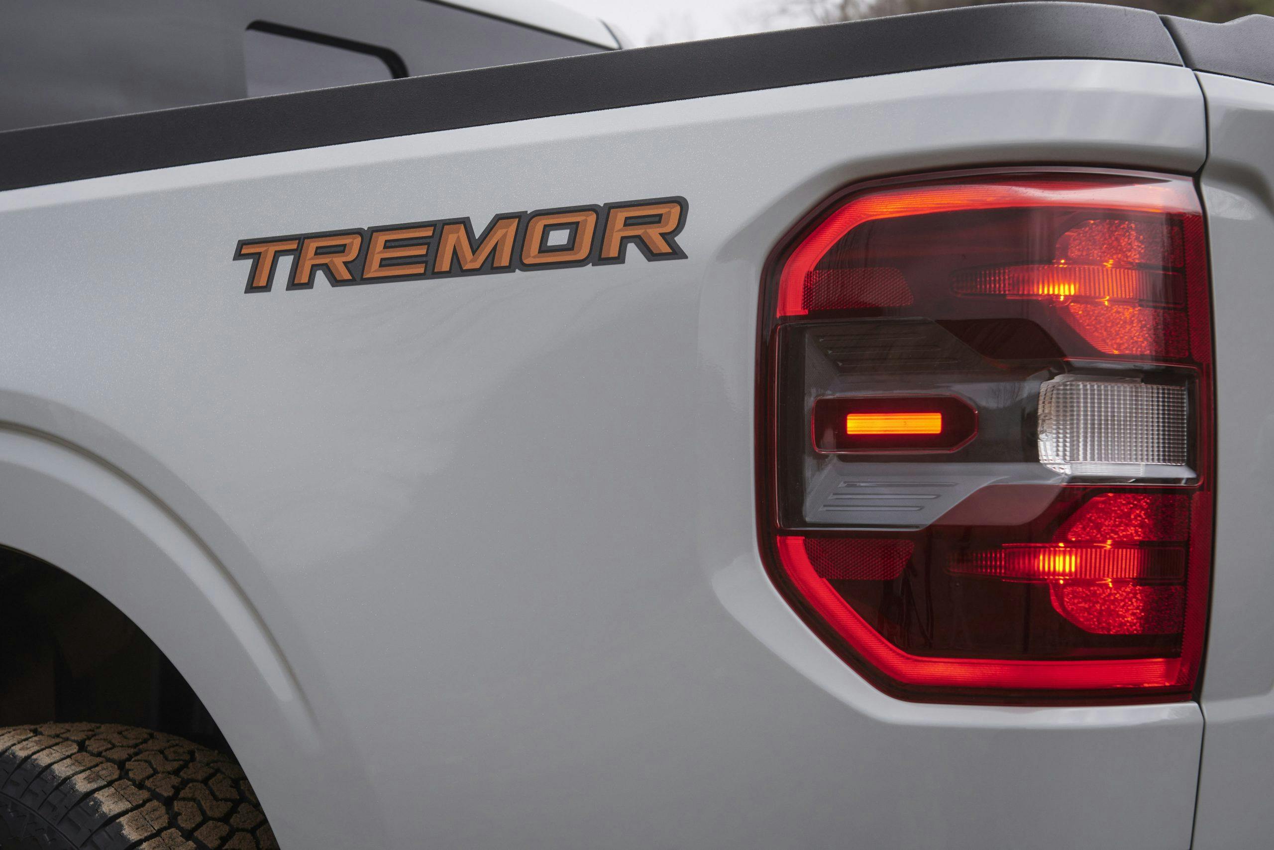 2023 Ford Maverick Tremor taillight graphic styling